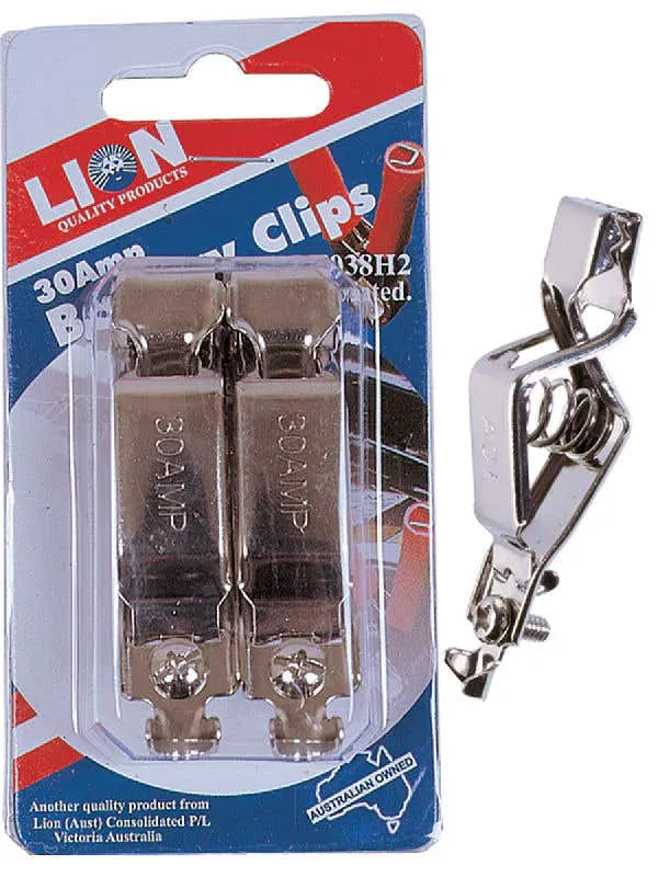 Lion 30Amp Battery Test Clip 2 Piece