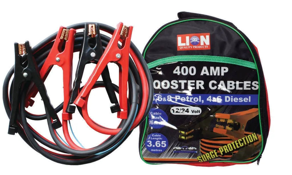 Lion 400A Jumper Leads with Surge Protection