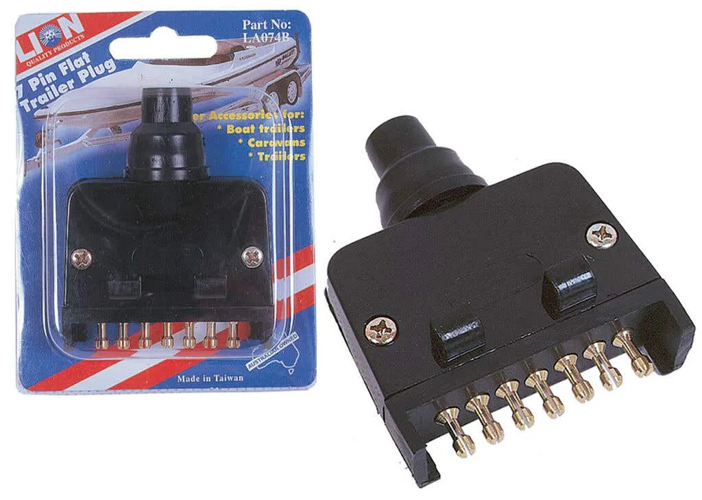 Lion 7 Pin Flat Trailer Plug