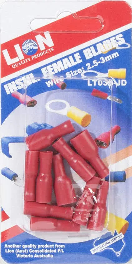Lion Female Blade Terminals 2.5-3mm