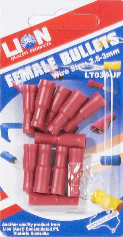 Lion Female Bullet Terminals