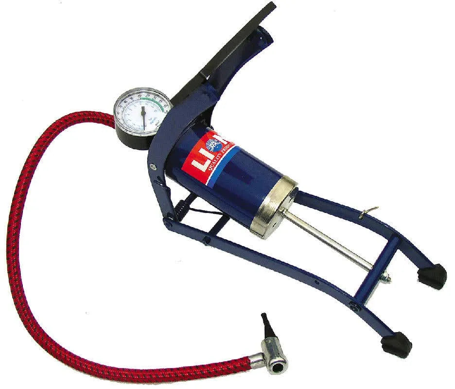 Lion Foot Pump with Gauge 150mm