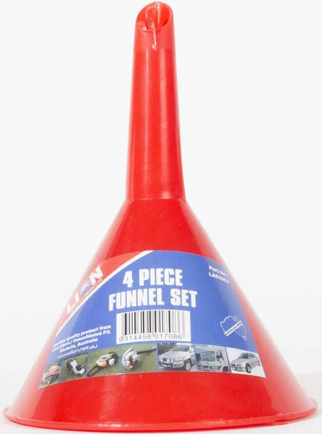 Lion Funnel Set 50 to 120mm - 4 Piece
