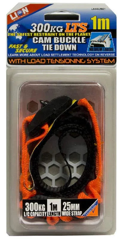 Lion LTS Cam Tie Down 25mm x 1m