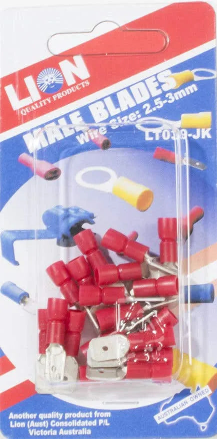 Lion Male Blade Terminals