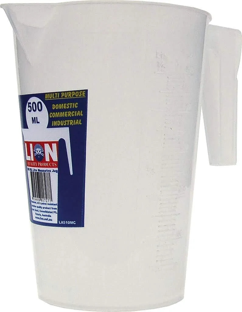 Lion Oil Resistant Measuring Jug 500ml