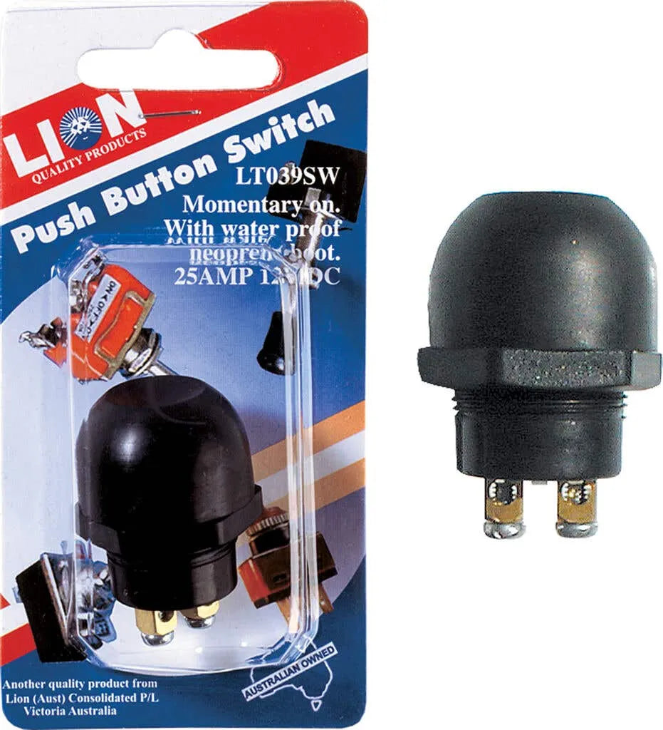 Lion Push Button Switch Black