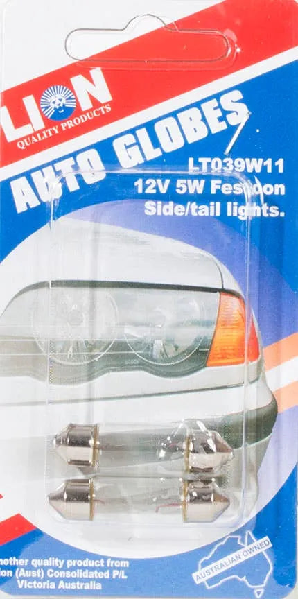 Lion Side/Tail Auto Globe