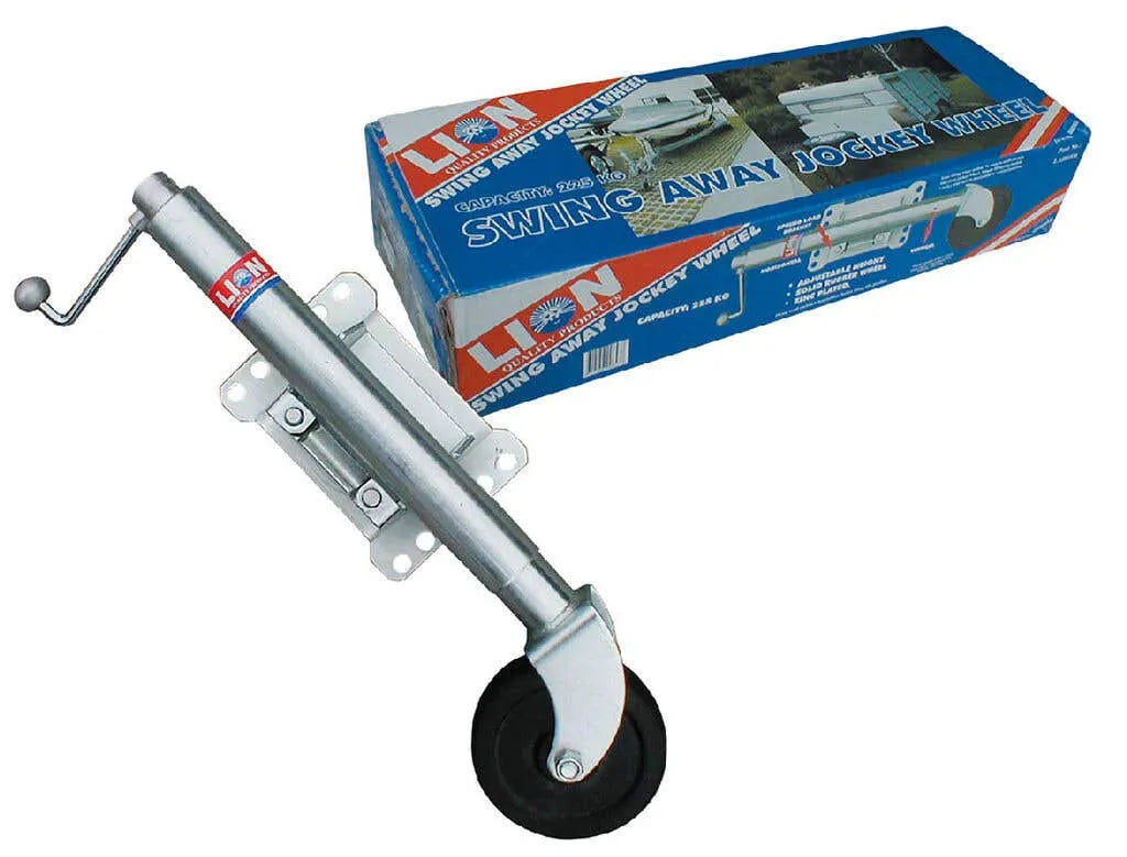 Lion Swing Away Jockey Wheel 150mm