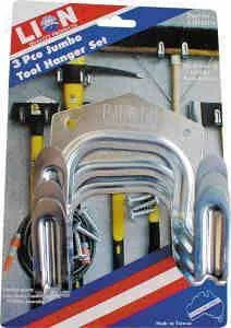 Lion Tool Hanger Jumbo 3Pce