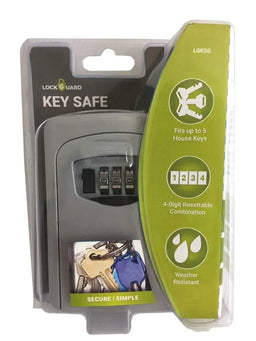 Lockguard Wall Mount Combo Key Safe