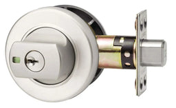 Lockwood Paradigm 005 Double Cylinder Deadbolt Round Satin Chrome Pearl
