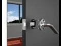 Lockwood Velocity Passage Lever Satin Chrome 63mm