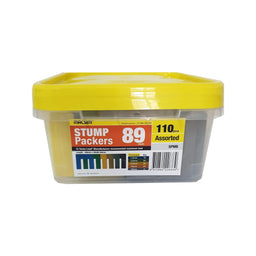 Macsim 89mm Mixed Stump Packers - 110 Pack