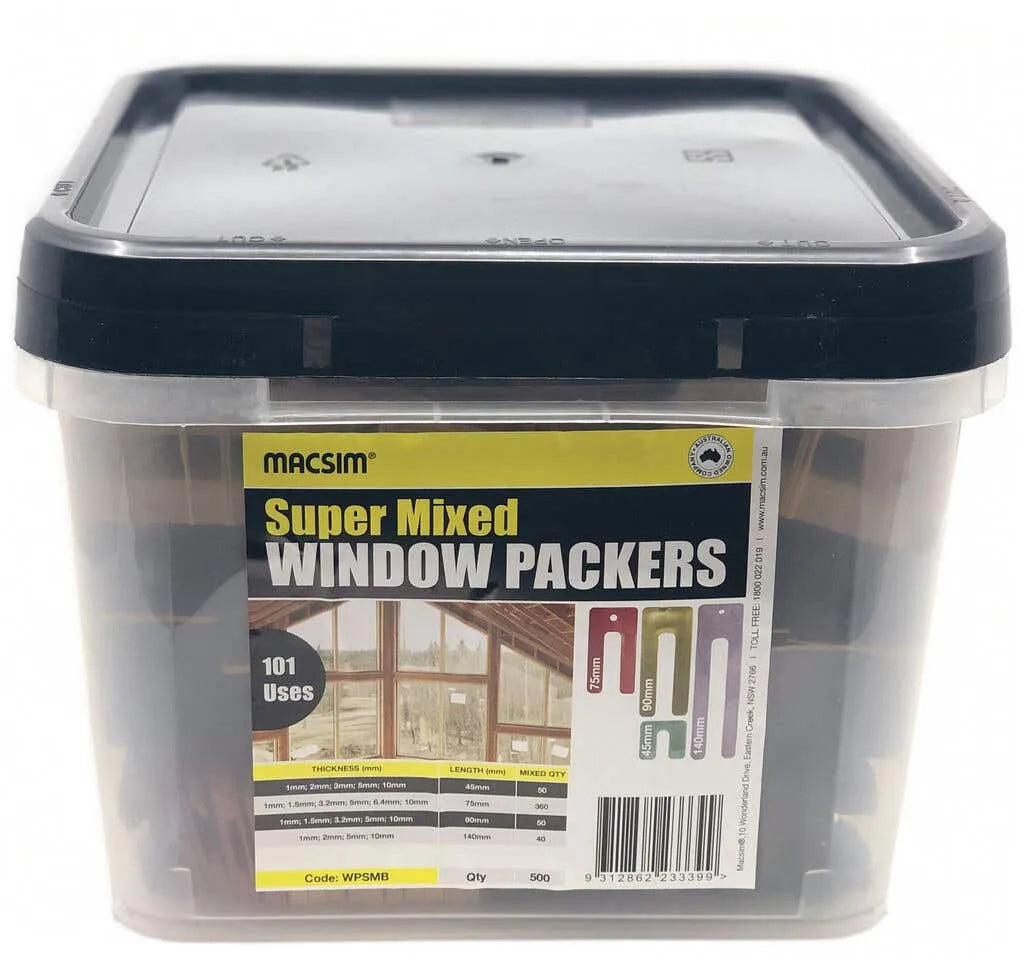 Macsim Window Packer Super Mixed Bucket - Tub of 500