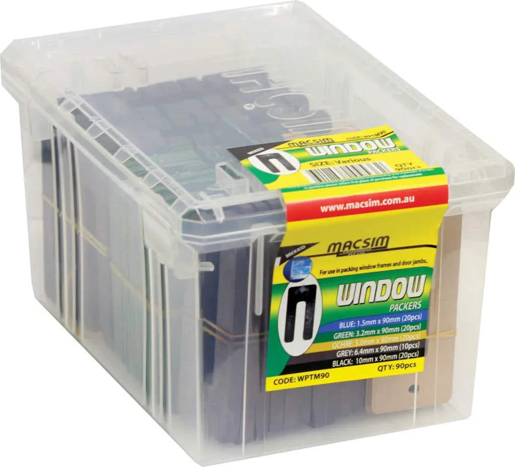 Macsim Window Packers Mixed - Box of 90