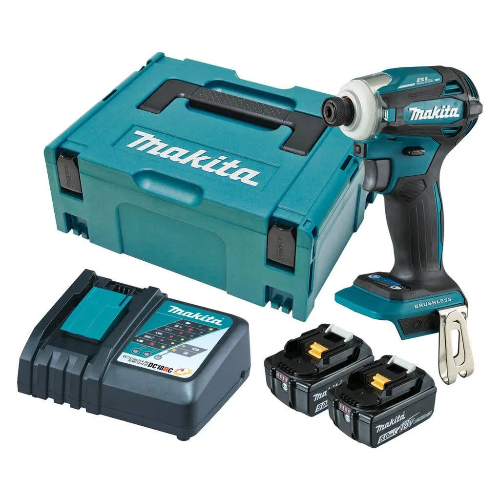 Makita 18V Brushless 4-Stage Impact Driver Kit DTD172RTJ