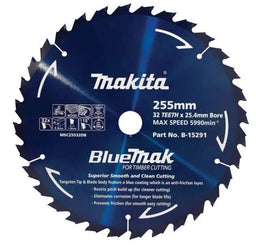 Makita Bluemak Circular Saw Blade 255mm x 32T