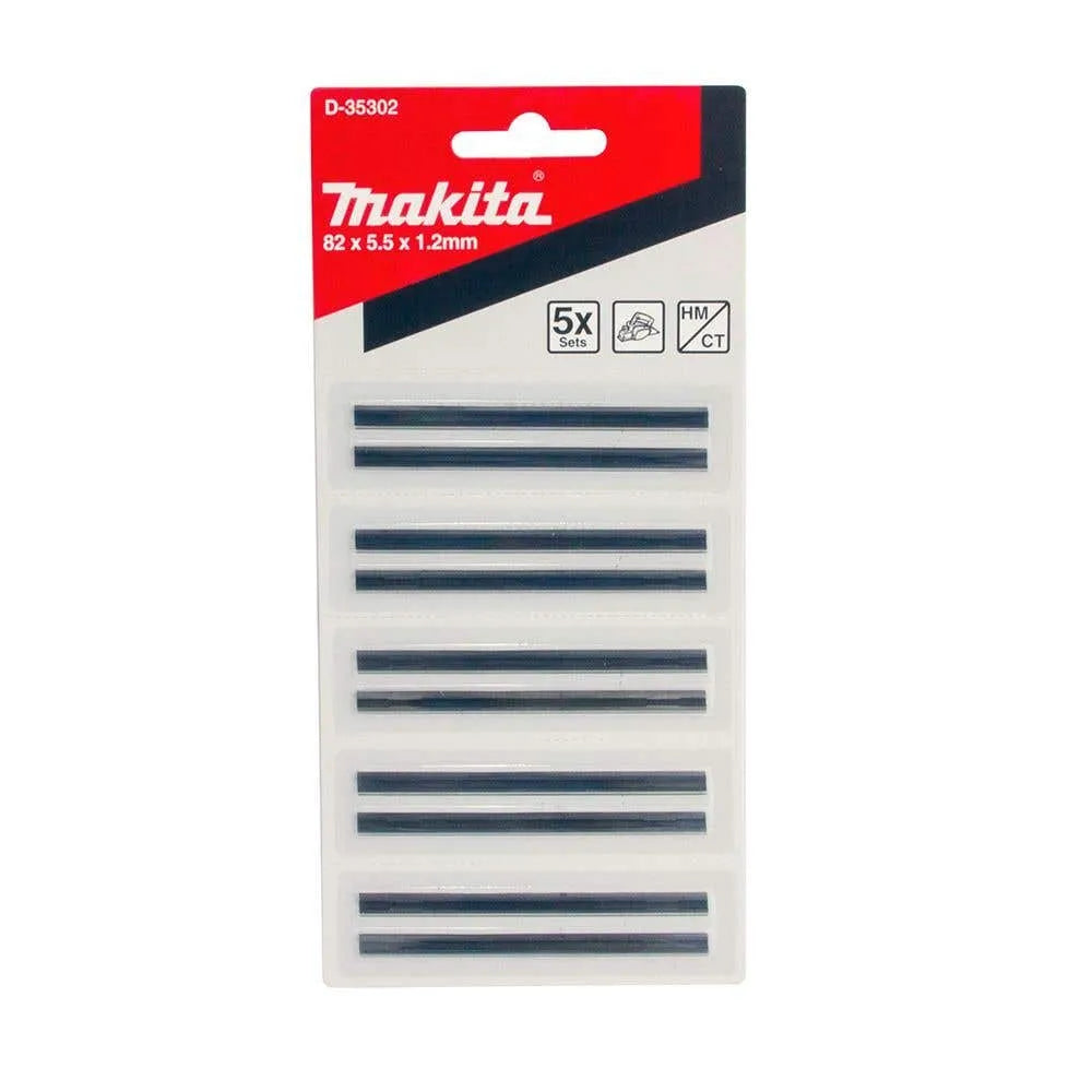 Makita TCT Mini Planer Blade 82mm - 10 Piece D-35302