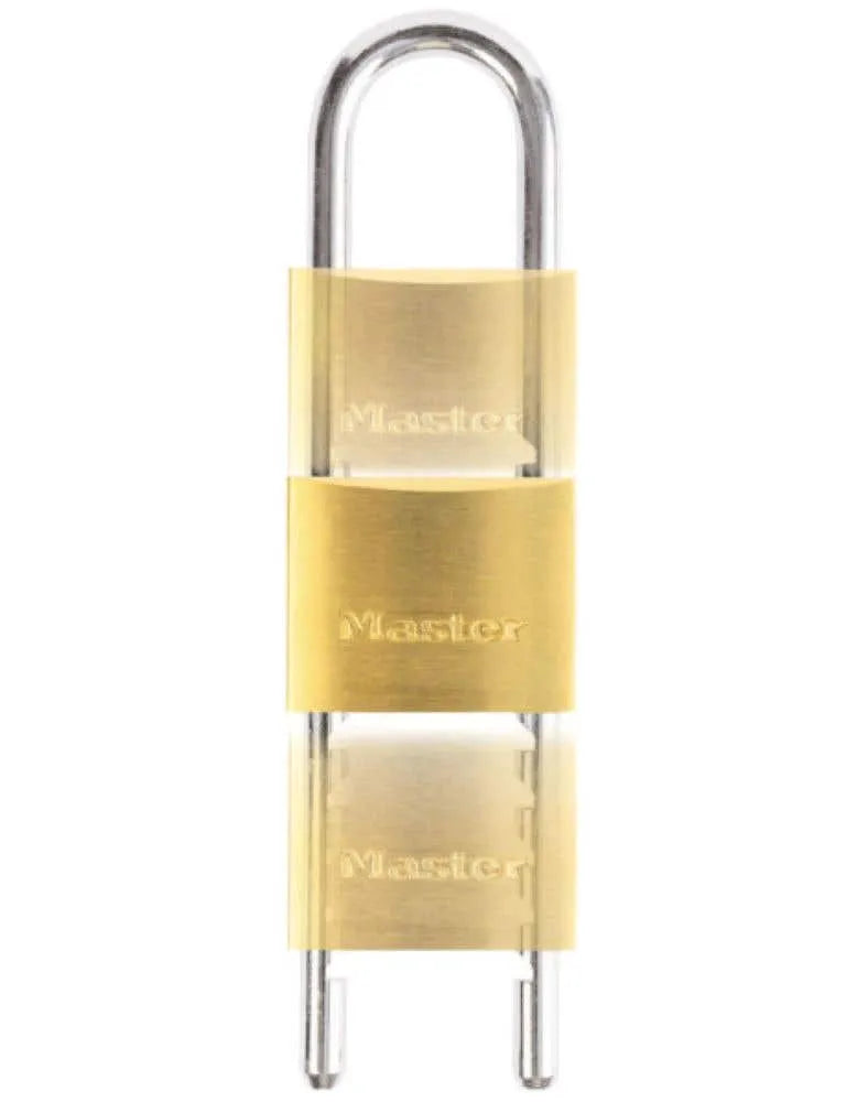 Master Lock Adjustable Brass Padlock 50mm