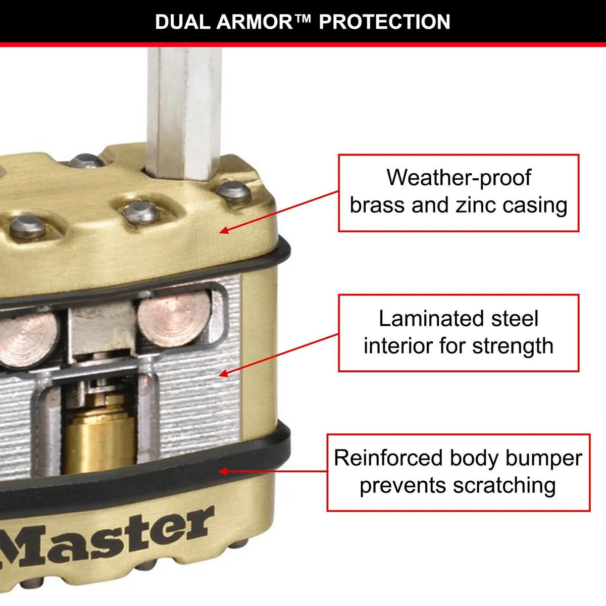 Master Lock Excell Padlock 50mm