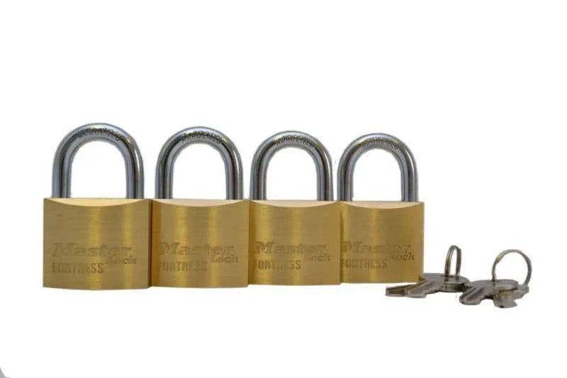 Master Lock Fortress Padlock 40mm - 4 Pack