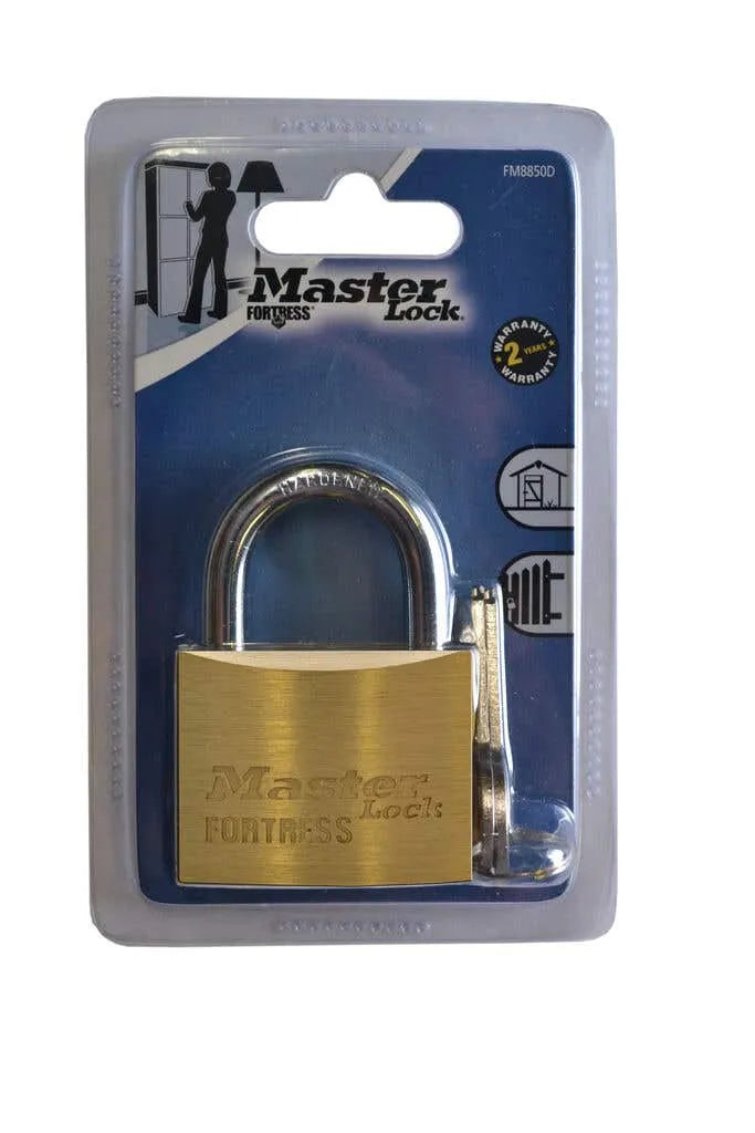 Master Lock Fortress Padlock Brass
