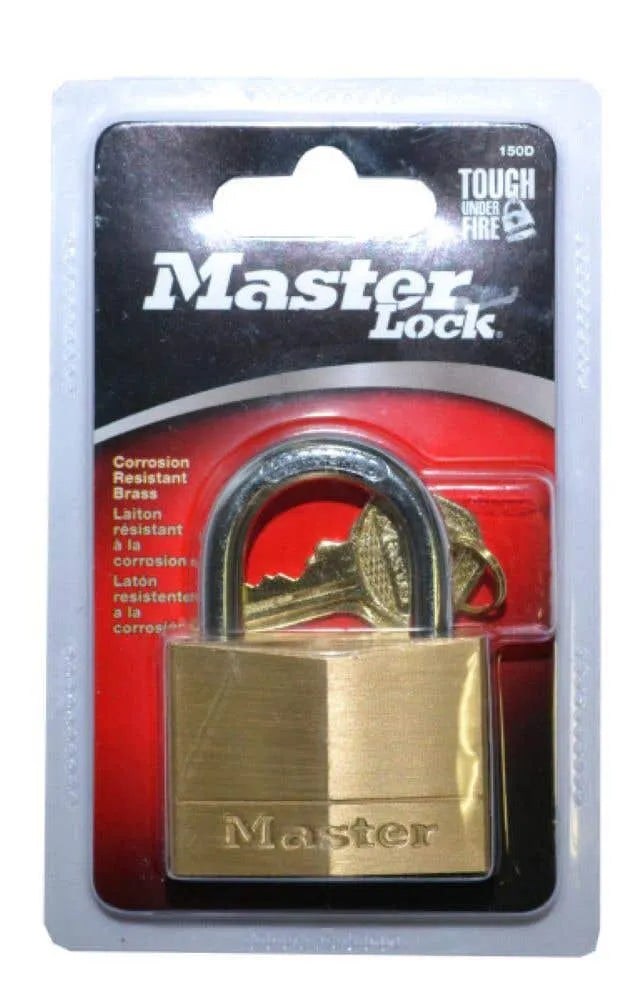 Master Lock Padlock Brass 50 x 25mm