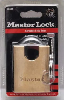Master Lock Padlock Brass 50mm