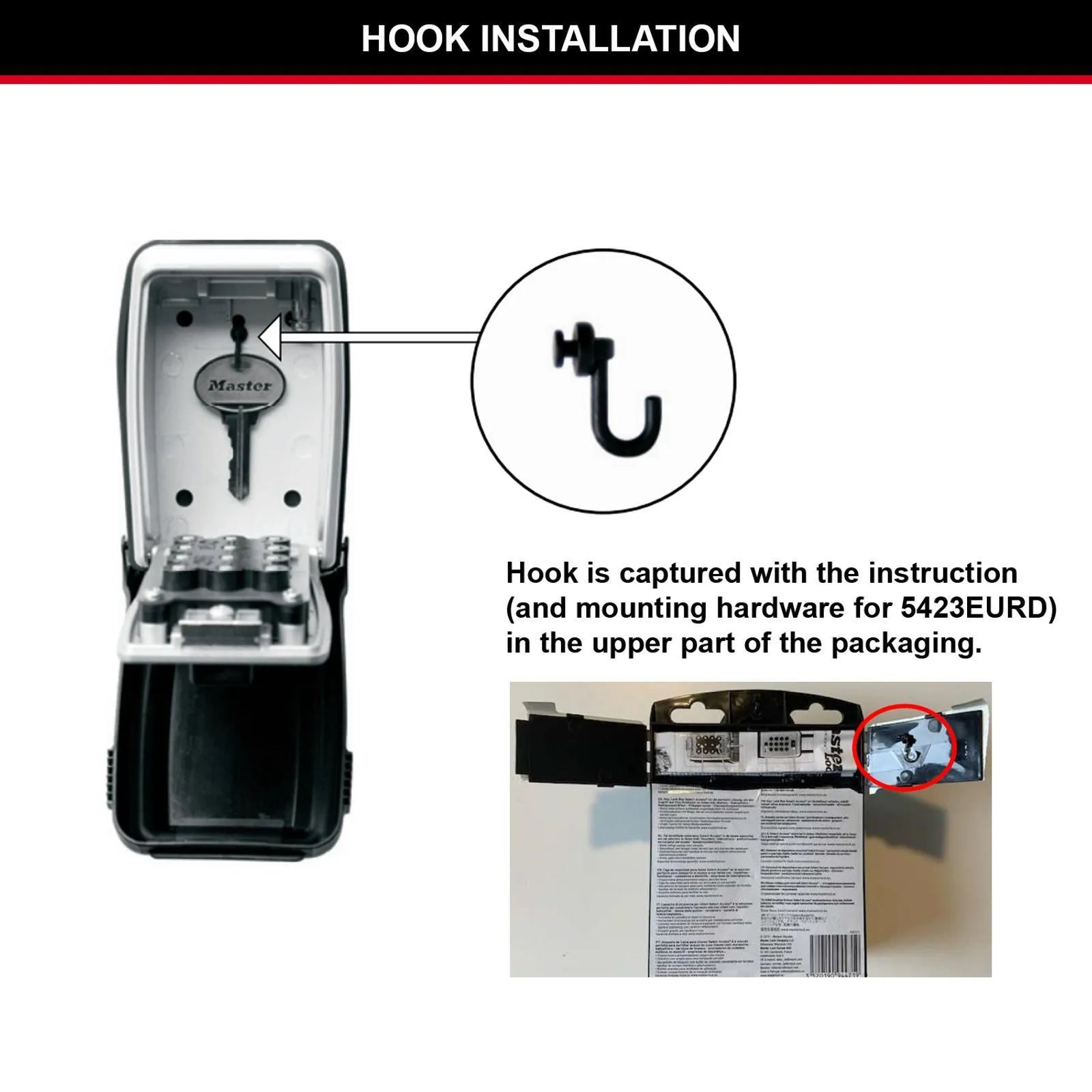 Master Lock Wall Key Safe