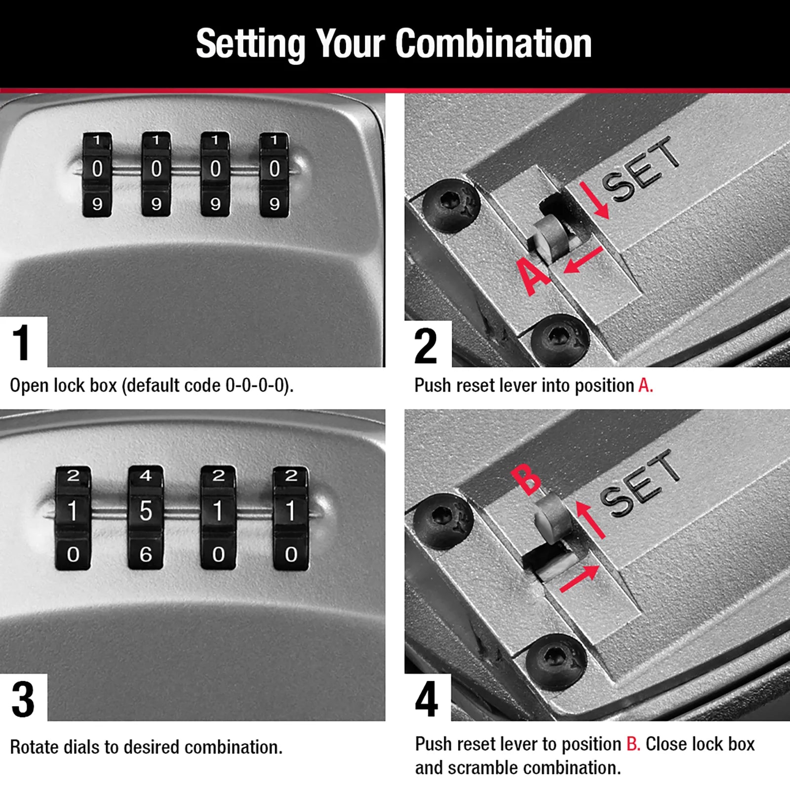 Master Lock Wall Mount Key Safe