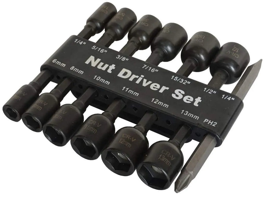 Medalist Bit Driver Nut Set - 14 Piece