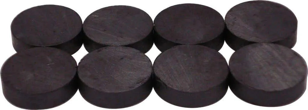 Medalist Round Ceramic Hobby Magnets 19mm - 8 Piece