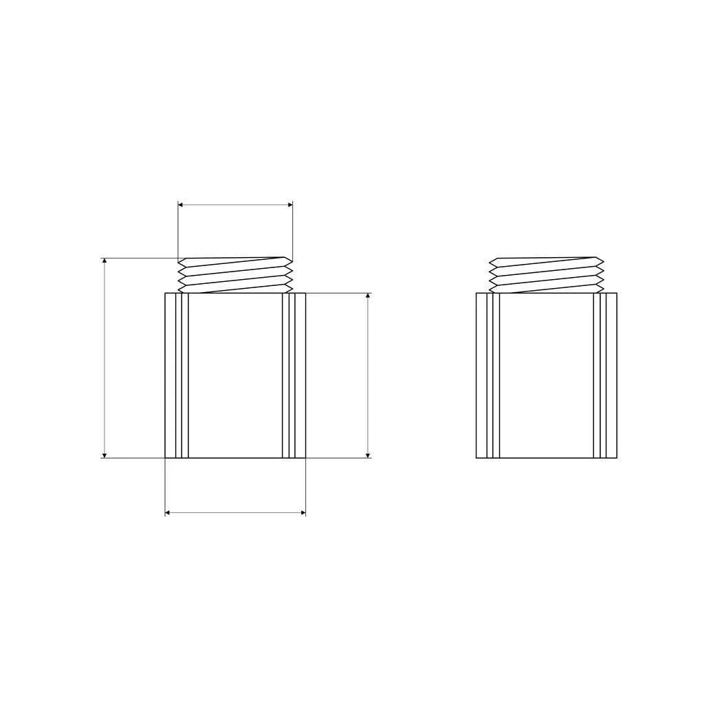 Mildon Barrier Heat Plastic Pair - Suits Wall Bells