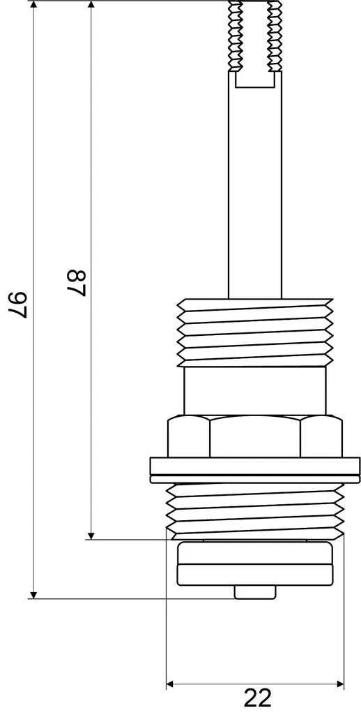 Mildon Basin Spindle Thread SBA Gold