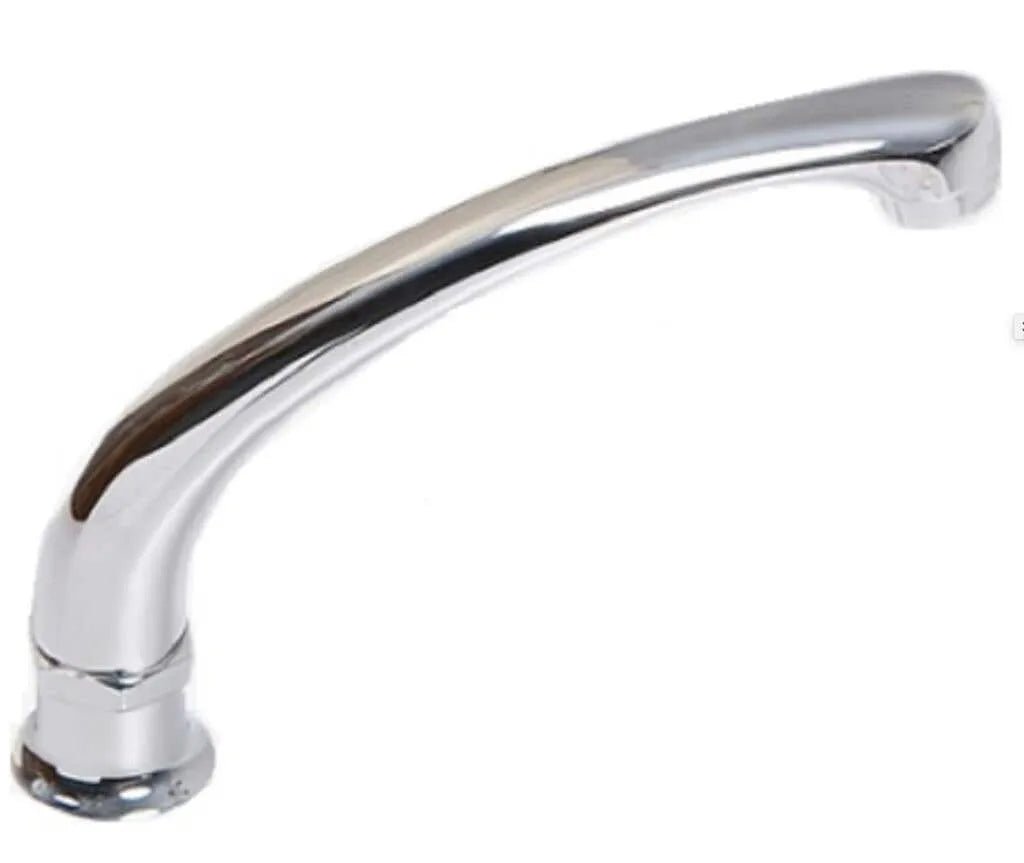 Mildon Cast Swivel Hob Spout 180mm - Chrome