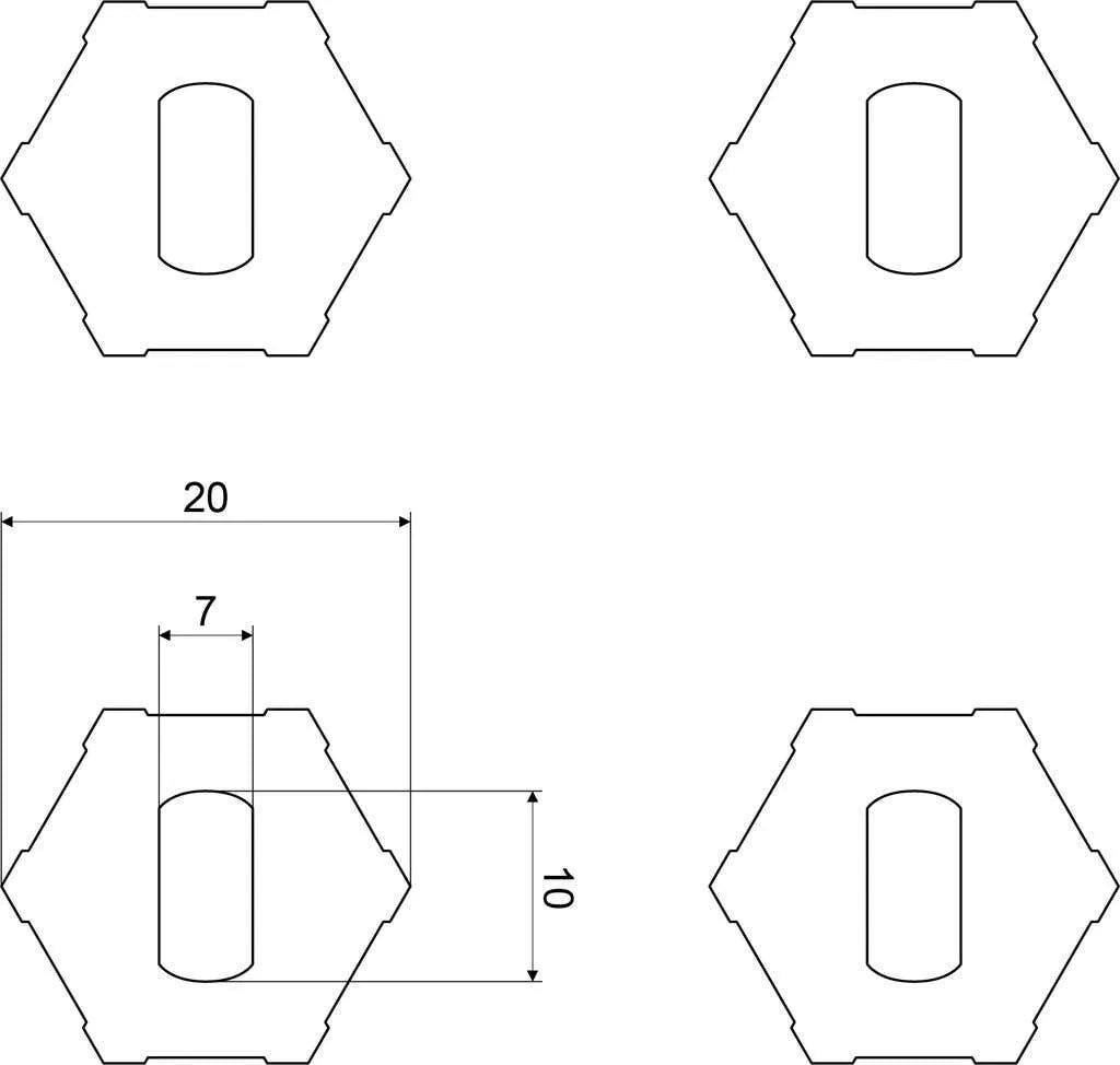 Mildon Drive Kit Inserts - 4 Pack