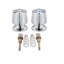 Mildon Emerald Wall Tap Assembly Recess - Chrome