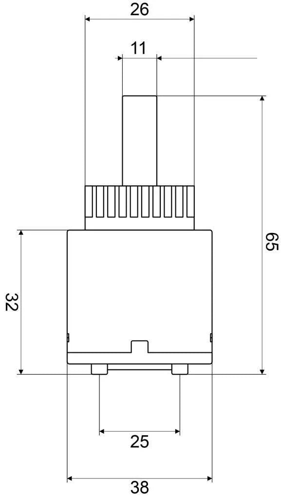 Mildon Replacement Cartridge Suits 42mm Mixer