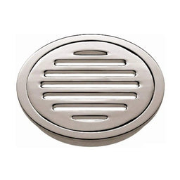 Mildon Round Grate Chrome 100mm
