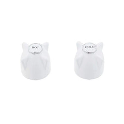 Mildon Series 2000 Style Universal Handles & Buttons White