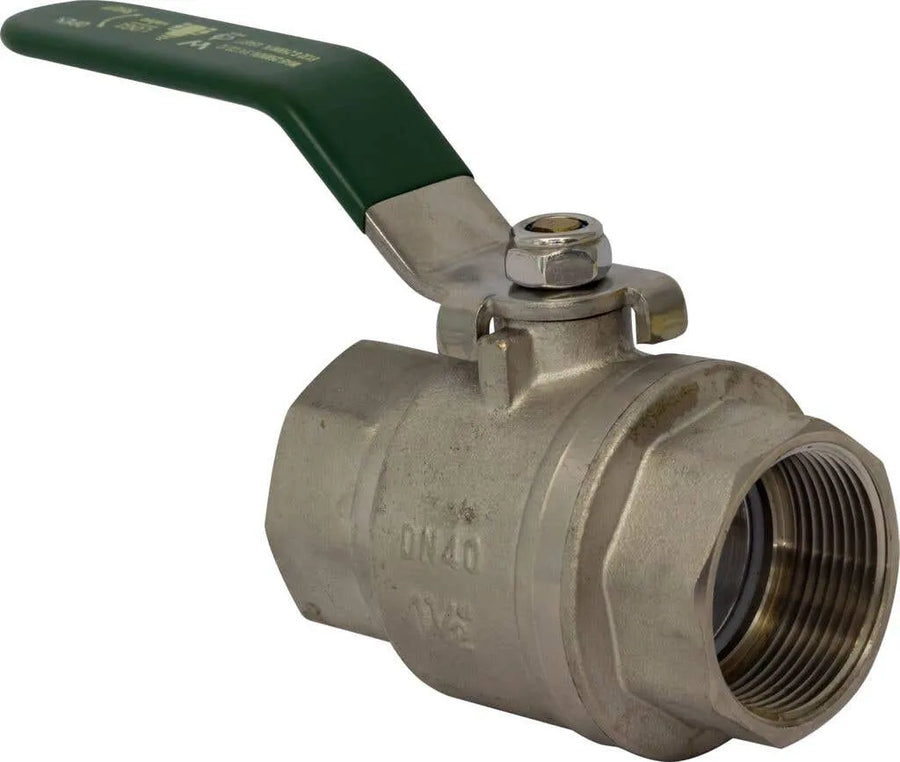Mildon Tested Ball Valve Brass 1 & 1/2" 40mm