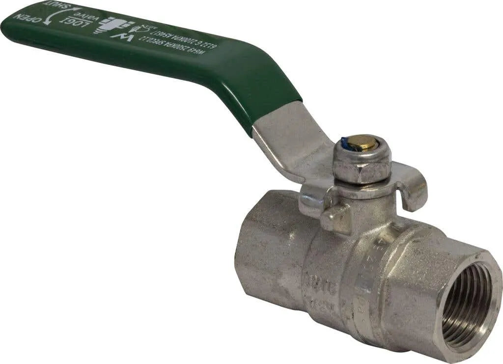 Mildon Tested Ball Valve Brass 1/2" 15mm