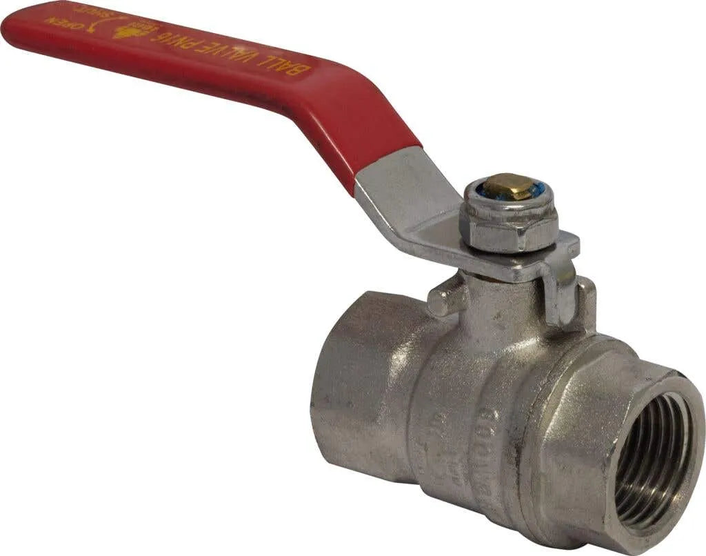 Mildon Untested Ball Valve Brass 1/2" 15mm