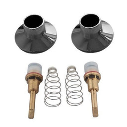 Mildon Wall Top Half Assemblies Chrome