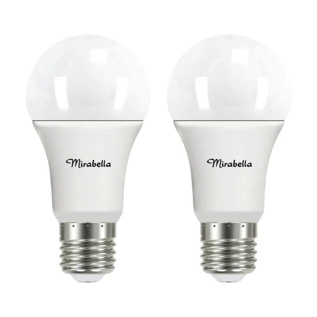 Mirabella LED Gloss 11W 1000Lumens 2700K ES Warm White - 2 Pack