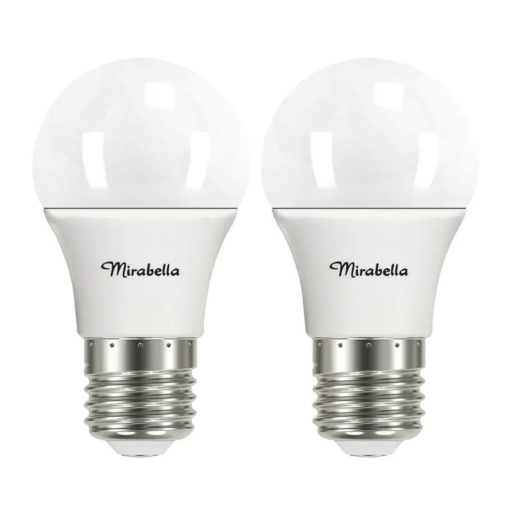 Mirabella LED Gloss 5W 470Lumens 2700K ES Warm White - 2 Pack