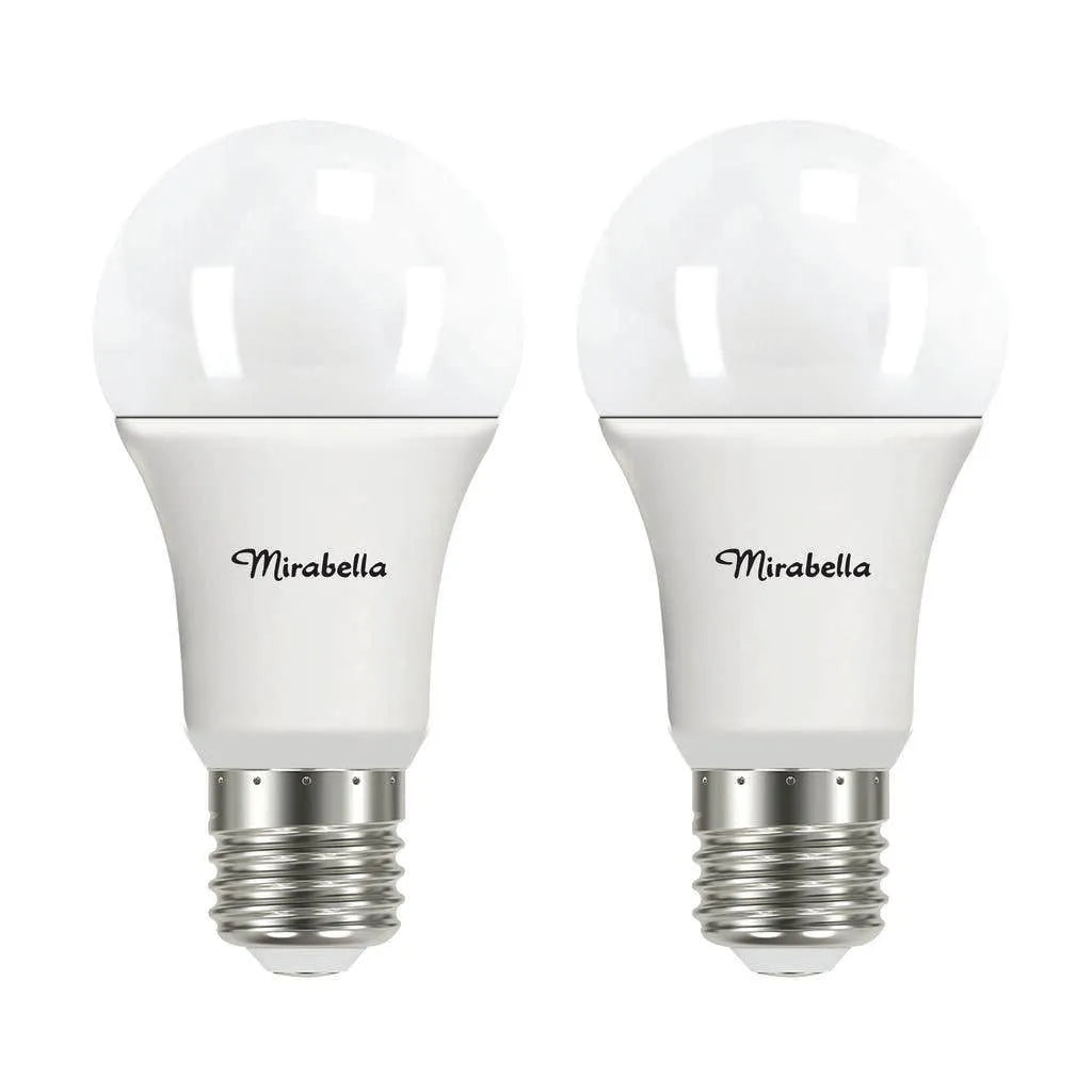 Mirabella LED Gloss 9W 806Lumens 2700K ES Warm White - 2 Pack