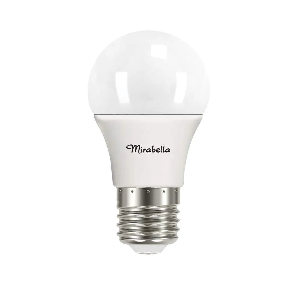Mirabella LED Gloss Globe Edison Screw Cool White 5W