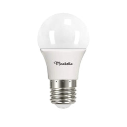 Mirabella LED Gloss Globe Edison Screw Cool White 5W